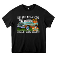 Get Out Of My Way It's Pumpkin Spice Season Heavy Core Tee | Teevron