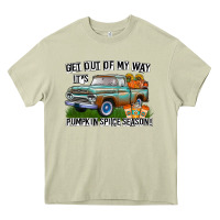 Mossy Get Out Of My Way It's Pumpkin Spice Season Heavy Core Tee - CowhideDigitalArt
