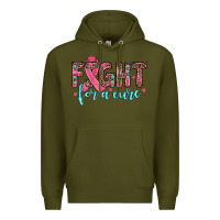 Army Green fight for a cure Premium Hoodie - JahusDesignShop