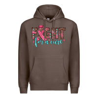 Coffee fight for a cure Premium Hoodie - JahusDesignShop