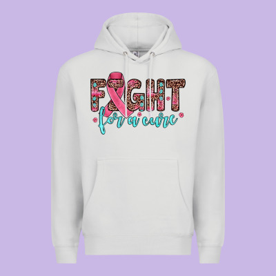 Fight For A Cure Premium Hoodie Designed By Jahusdesignshop
