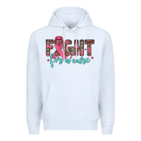 White fight for a cure Premium Hoodie - JahusDesignShop