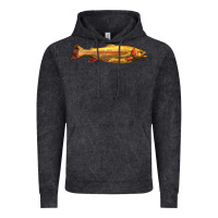 Vintage Black golden trout west virginia Vintage Hoodie - LillyAllenDesigns