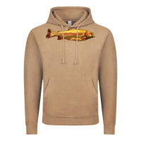 Vintage Coffee golden trout west virginia Vintage Hoodie - LillyAllenDesigns