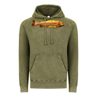 Vintage Olive golden trout west virginia Vintage Hoodie - LillyAllenDesigns