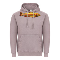 Vintage Zinc golden trout west virginia Vintage Hoodie - LillyAllenDesigns