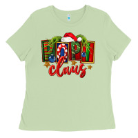 Matcha Christmas popi claus Ladies Tee - FaDigitalArtStudio