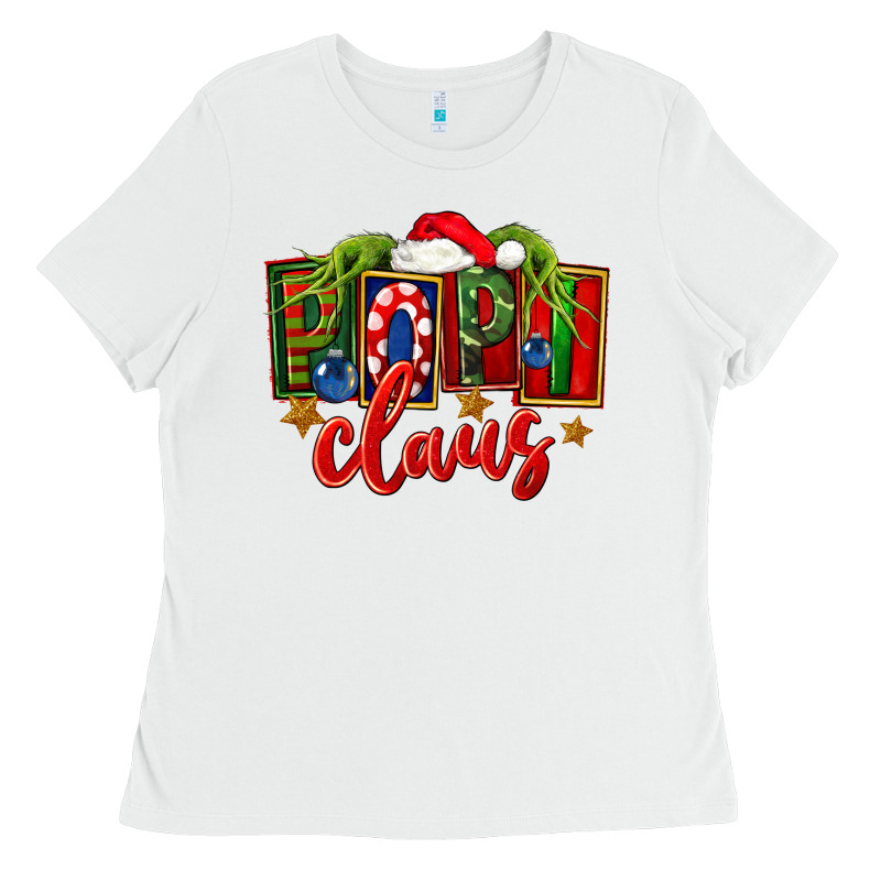 Christmas Popi Claus Ladies Tee by FaDigitalArtStudio | Teevron