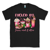 Black fueled by jesus and coffee Classic Tee - MaliasSmallBusiness