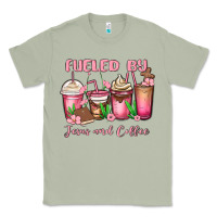 Matcha fueled by jesus and coffee Classic Tee - MaliasSmallBusiness