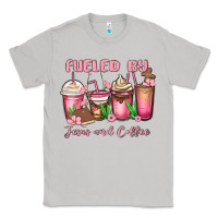 Moon Dust fueled by jesus and coffee Classic Tee - MaliasSmallBusiness