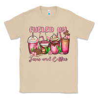 Mushroom fueled by jesus and coffee Classic Tee - MaliasSmallBusiness