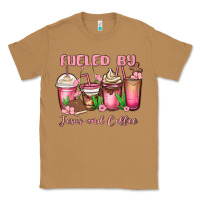 Toasted Coconut fueled by jesus and coffee Classic Tee - MaliasSmallBusiness
