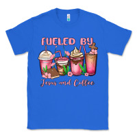 True Royal fueled by jesus and coffee Classic Tee - MaliasSmallBusiness