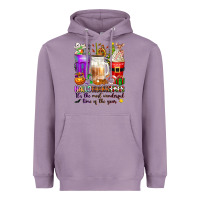 Lavender Hallothanksmas coffee cups Heavyweight Hoodie - texasbilliewilder
