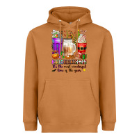Meerkat Hallothanksmas coffee cups Heavyweight Hoodie - texasbilliewilder