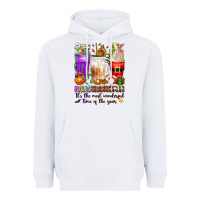 White Hallothanksmas coffee cups Heavyweight Hoodie - texasbilliewilder