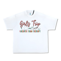 White girls trip cheaper than therapy Urban Heavy Tee - MaliasSmallBusiness