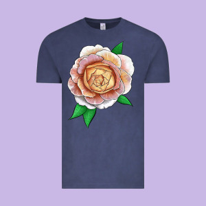 Fun In The Sun Rose Vintage Tee Designed By Lillyallendesigns