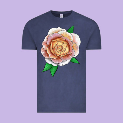 Fun In The Sun Rose Vintage Tee Designed By Lillyallendesigns