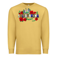 Antique Gold salvadorena Premium Sweatshirt - texasbilliewilder
