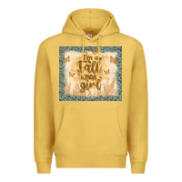 Antique Gold i'm a fall kinda girl Premium Hoodie - TumblerDesignByShophia