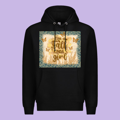 I'm A Fall Kinda Girl Premium Hoodie Designed By Tumblerdesignbyshophia