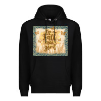 Black i'm a fall kinda girl Premium Hoodie - TumblerDesignByShophia