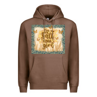 Chestnut i'm a fall kinda girl Premium Hoodie - TumblerDesignByShophia