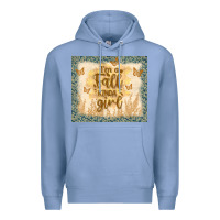 Colony Blue i'm a fall kinda girl Premium Hoodie - TumblerDesignByShophia