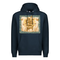 Navy i'm a fall kinda girl Premium Hoodie - TumblerDesignByShophia