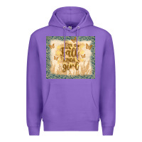 Purple i'm a fall kinda girl Premium Hoodie - TumblerDesignByShophia