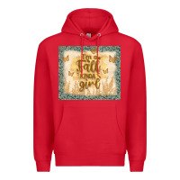 Red i'm a fall kinda girl Premium Hoodie - TumblerDesignByShophia