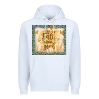 White i'm a fall kinda girl Premium Hoodie - TumblerDesignByShophia