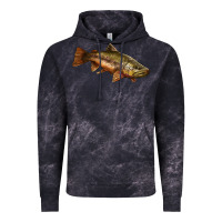 Cloud Black brown trout Vintage Hoodie - LillyAllenDesigns
