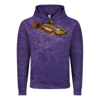 Cloud Purple brown trout Vintage Hoodie - LillyAllenDesigns