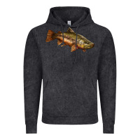 Vintage Black brown trout Vintage Hoodie - LillyAllenDesigns