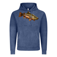 Vintage Denim brown trout Vintage Hoodie - LillyAllenDesigns