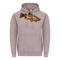 Vintage Zinc brown trout Vintage Hoodie - LillyAllenDesigns
