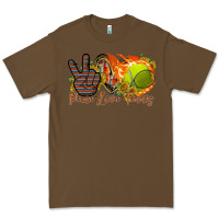 Cacao peace love tennis Premium Tee - RacoonDesign