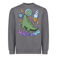 Storm space dino Heavyweight Sweatshirt - MaliasSmallBusiness