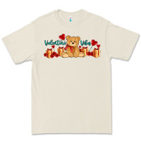 Bone valentines vibes with gifts and bear Premium Tee - AdoDesignShop