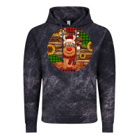 Cloud Black Cute reindeer Christmas Vintage Hoodie - Jasminsmagicworld