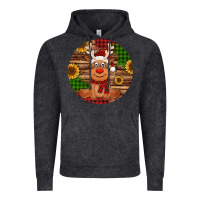 Vintage Black Cute reindeer Christmas Vintage Hoodie - Jasminsmagicworld
