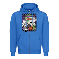 True Royal halloween vibes Zipper Hoodie - BarkalooDesign