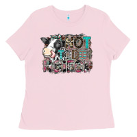 Bubblegum Pink not today heifer Ladies Tee - SublimationCraftShop