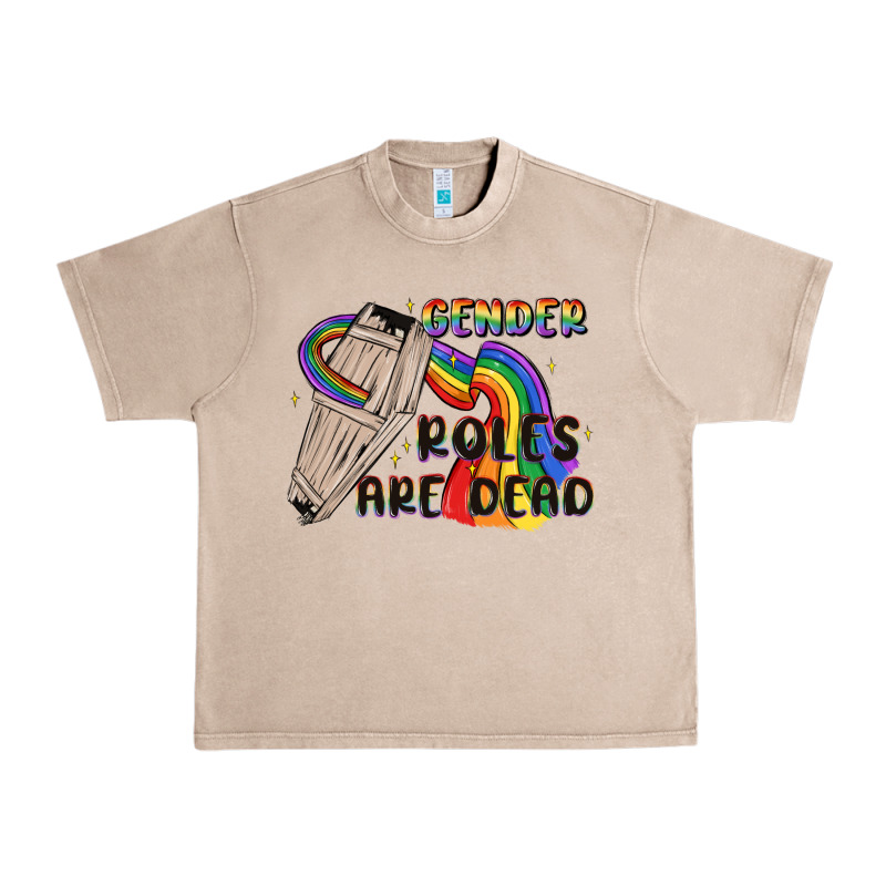 Gender Roles Are Dead Urban Heavy Tee by MaliasSmallBusiness | Teevron