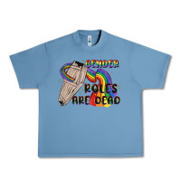 Pebble Blue gender roles are dead Urban Heavy Tee - MaliasSmallBusiness