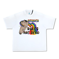 White gender roles are dead Urban Heavy Tee - MaliasSmallBusiness