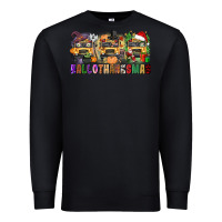 Black hallothanksmas Premium Sweatshirt - texasbilliewilder
